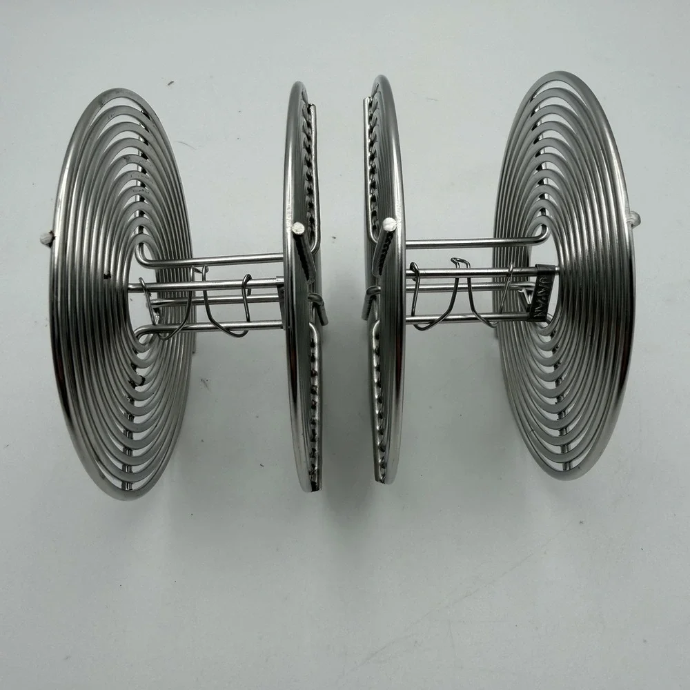 (2)‎ Vtg Stainless Steel 35mm Film Reel 36 EXP 35MM Dark Room Japan - Unused